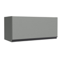 Imagem da oferta Armário Aéreo 80 cm 1 Porta Basculante Cinza Nice Madesa