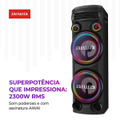 Imagem da oferta Torre de Som AIWA T2W-02 2300W 2 Woofers 10" Bluetooth RGB USB FM DJ