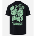 Imagem da oferta Camiseta Comfort em Algodão com Estampa Só o Bagaço Tam PP