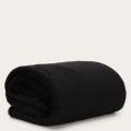 Imagem da oferta Manta fleece de microfibra Smoke - SOLTEIRO Preto