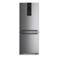 Imagem da oferta Geladeira Brastemp Frost Free Inverse com Painel Digital Turbo Freezer e Ice Inox 447L - BRE57FK