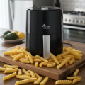 Imagem da oferta Fritadeira Sem Óleo Air Fryer 2,8l Seu Lar 110v Cor Preto Preto 127v