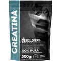 Imagem da oferta Creatina Monohidratada 500g - 100% Pura Importada - Soldiers Nutrition