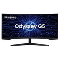 Imagem da oferta Monitor Gamer Samsung Odyssey G5 34" UWQHD Tela Curva Ultrawide Painel VA 165Hz 1ms HDR10 HDMI DP FreeSync Premi