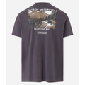 Imagem da oferta Camiseta em Meia Malha com Estampa Localizada Outside Motorcylce