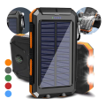 Imagem da oferta Powerbank 20000mah Carregador Solar Sem Fio Cobrar +bússola