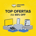 Imagem da oferta Top Ofertas Mercado Livre: até 65% OFF em Eletrônicos, Casa, Moda e mais!