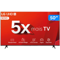 Imagem da oferta Smart TV 50" 4K LG Ultra HD 50UT8050 com Processador a5 Ger7 AI Alexa/Chromecast integrado Otimizador de Jogos webOS 24