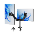 Imagem da oferta Suporte Articulado para Monitor Duplo Braço Ajustável para Monitores de 13 a 32" (até 10kg) Design Ergonômico Pi