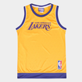 Imagem da oferta Regata NBA Juvenil Los Angeles Lakers Braziline - Amarelo