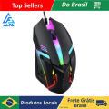 Imagem da oferta ALFA Mouse Gamer Usb 3200dpi Led Rgb Com Fio JX-M20