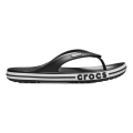 Imagem da oferta Chinelo Crocs Bayaband Flip Black/white Unissex