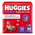 Imagem da oferta Fraldas Descartáveis Roupinha Supreme Care Tamanho M Com 72 unidades De 5.5 a 9.5kg Huggies