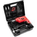 Imagem da oferta Furadeira de Impacto com Maleta Mondial Vermelho 650W 110V - NFFI-07M