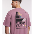 Imagem da oferta Camiseta Relaxed em Meia Malha com Estampa Frente e Costas Coast Trip