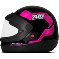 Imagem da oferta CAPACETE FECHADO PRO TORK SPORT MOTO 788 PRETO - ROSA TAM 58