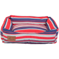 Imagem da oferta Cama para Cachorro e Gato P Bpets Premium Listras