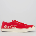 Imagem da oferta Tênis Coca Cola Wooster Canvas Feminino Vermelho