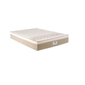 Imagem da oferta Colchão Casal Gazi Molas Ensacadas 138x188x23cm Branco Bege Suporta 120kg