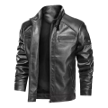 Imagem da oferta Jaqueta De Couro Masculino Slim