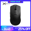 Imagem da oferta Delux m700ultra 8k mouse para jogos sem fio paw3950 30000dpi 59g leve 8khz taxa de pesquisa ttc codificador