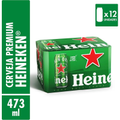 Imagem da oferta Heineken Cerveja Lata 473ml Pack 12 Unidades