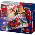 Imagem da oferta LEGO Super Heroes Marvel Perseguição De Moto Spider-Man VS Doc Ock - 76275