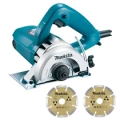 Imagem da oferta Serra Mármore Dupla Isolação 1300 Watts 220 Volts 13.800 RPM + 2 Discos  - 4100NH3ZX2 - MAKITA