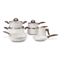 Imagem da oferta Jogo De Panelas Brinox Ceramic Life Vanilla - 7 Peças