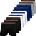 Imagem da oferta Kit 10 Cuecas Lupo Boxer Em Algodão Box Masculina Cotton Adulto 523
