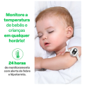 Imagem da oferta Termômetro Baby Pulseira Bluetooth Bateria CR2032 Multi Saúde - HC268