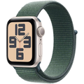 Imagem da oferta Apple Watch SE GPS Caixa estelar de alumínio 40 mm Pulseira loop esportiva verde-lago