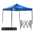 Imagem da oferta Tenda Gazebo Dobrável Sanfonada 3m X 3m X 2.6m Articulado Barraca Praia Camping Btg600 The Black Tools