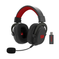 Imagem da oferta Headset Gamer Sem Fio Redragon Zeus Pro Driver 53mm Bluetooth Compatível com Windows Preto - H510-PRO