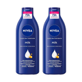 Imagem da oferta NIVEA Kit Loção Hidratante Milk Pele Seca a Extrasseca 400ml (2 unidades)