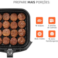 Imagem da oferta Fritadeira Sem Óleo Air Fryer 4L Mondial Preto/Inox 1500W 220V - AFN-40-BI