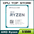 Imagem da oferta Processador AMD Ryzen 5 5500 R5 5500 3,6 GHz 6 núcleos e 12 threads CPU 7NM L3 = 16M 100- 000000457 Soq