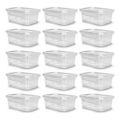 Imagem da oferta Pote Com Trava Micro E Freezer 750ml Kit C/12u Reutilizável Cor Transparente