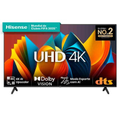 Imagem da oferta Smart TV 70 Polegadas Hisense DLED 4K 3 HDMI 2 USB Com Sleep Timer Entrada E WiFi - 70a6khsv