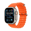 Imagem da oferta Apple Watch Ultra 2 49mm GPS + Cellular Caixa de Titânio Pulseira Oceano Laranja Neutro em Carbono - MREH3BZ/A