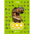 Imagem da oferta Livro para Colorir Infantil com 500 Adesivos Dinossauros - Culturama