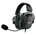 Imagem da oferta Headset Gamer Havit Drivers 53mm Microfone Plugável 3.5mm PC PS4 XBOX ONE Preto - HV-H2002D