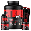 Imagem da oferta Kit Mass Hipercalórico + Bcaa + Creatina + Glutamina + Coqueteleira