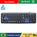 Imagem da oferta Teclado Usb Abnt2 Padrão Pc Português Cor Preto