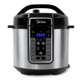 Imagem da oferta Panela De Pressão Elétrica 6 L Mastersteam Inox Midea Cor Cinza 127V