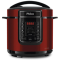 Imagem da oferta Panela de Pressão Digital Philco 6L Inox Vermelha