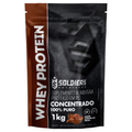 Imagem da oferta Whey Protein Concentrado 1kg Chocolate Importado - Soldiers Nutrition