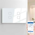 Imagem da oferta Interruptor Inteligente Interruptor Inteligente 4 Botões Pode Ser Ligado e Desligado em Horários Programados Controlad