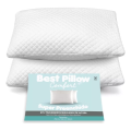 Imagem da oferta Kit 02 Travesseiros Fibra Antialergic Regulagem Altura 70x50