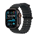 Imagem da oferta Apple Watch Ultra 2 GPS + Cellular Caixa Preta de Titânio de 49 mm Pulseira Oceano Preta - MX4P3BE/A